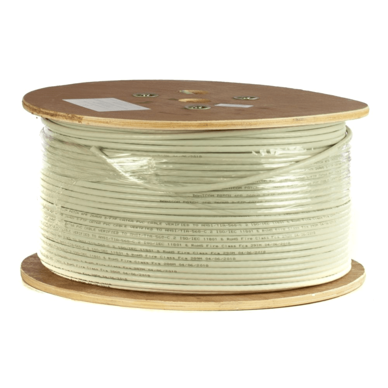 Cavo flessibile DANICOM CAT6A U/UTP da 500 m in rotolo - PVC (Fca)
