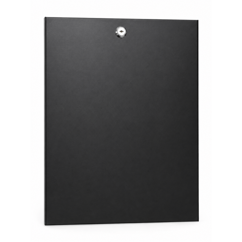 Pannello laterale 15U per armadi server da 10" - profondità 450 mm con serratura