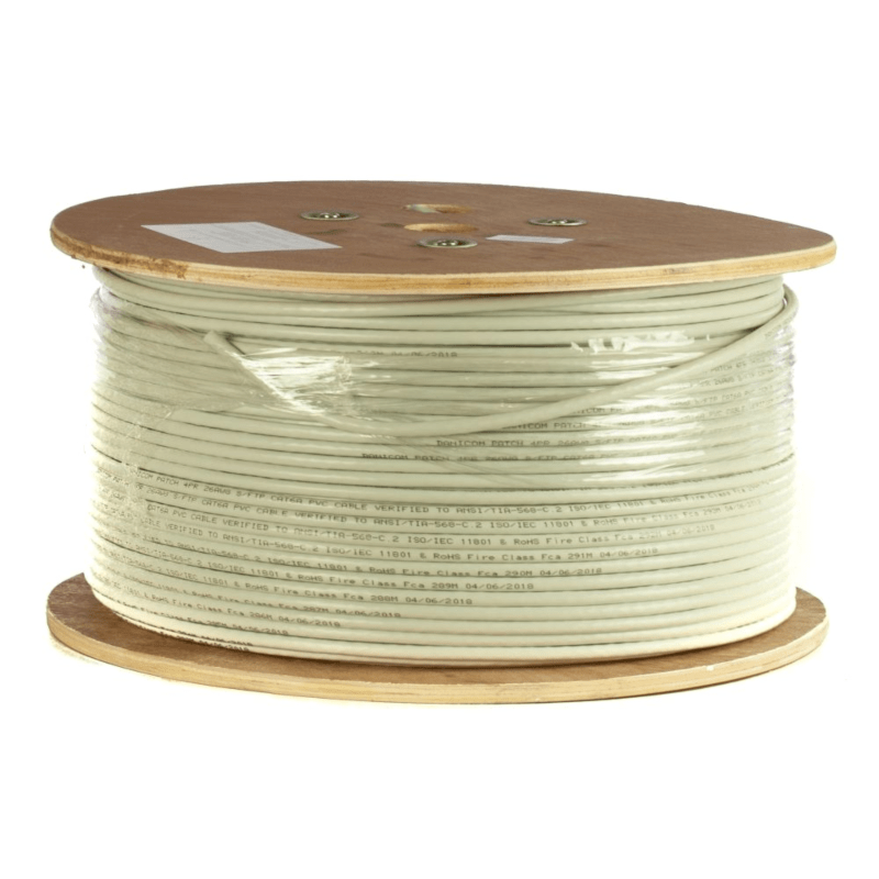 Cavo flessibile DANICOM CAT6A U/UTP da 500 m in rotolo - PVC (Fca)