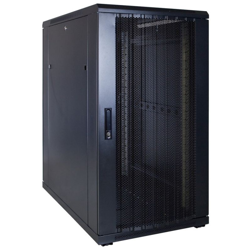 Armadio server 22U con sportello perforato 600x1000x1200 mm (LxPxA)