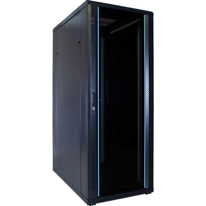 Armadio server 32U con porta in vetro 600x1000x1600mm (LxPxA)