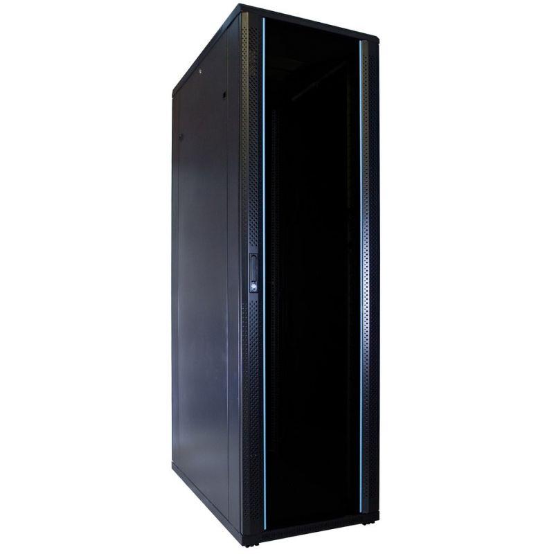 Armadio server 42U con porta in vetro 600x1000x2000mm (LxPxA)