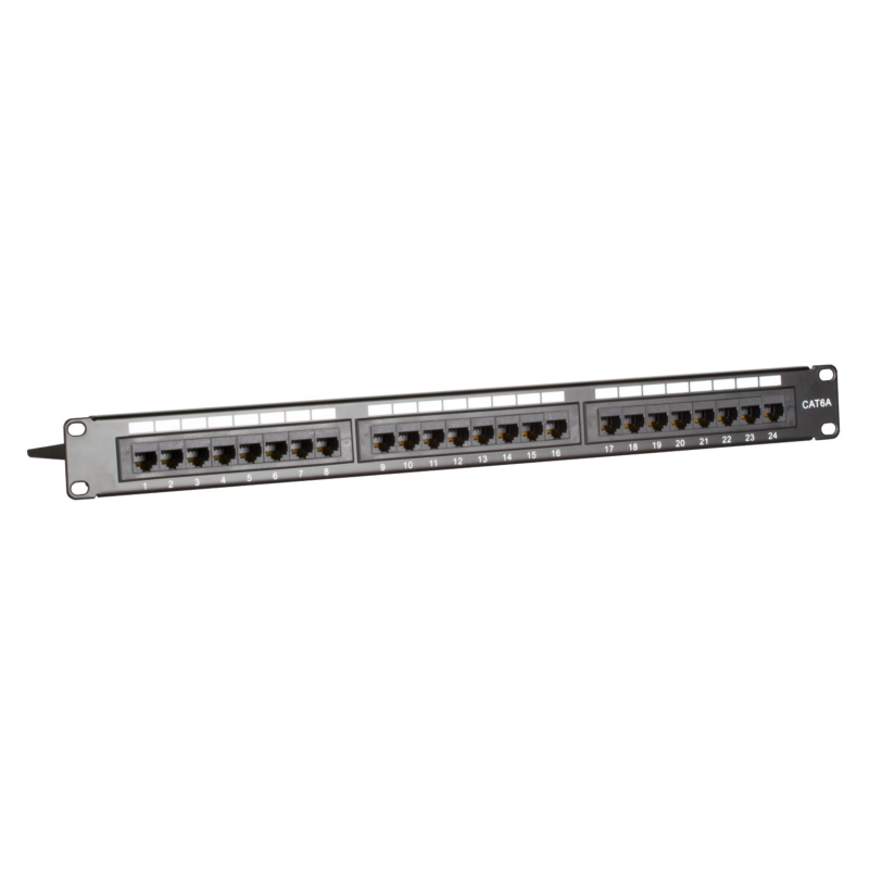 Patch panel CAT6a UTP - 24 porte