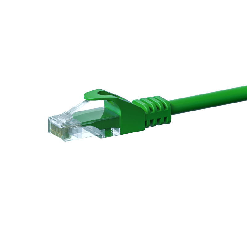 Cavo patch UTP CAT5e 5 m verde - 100% rame