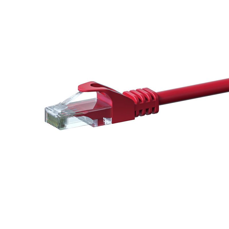 Cavo patch CAT6 UTP 5 m rosso - CCA