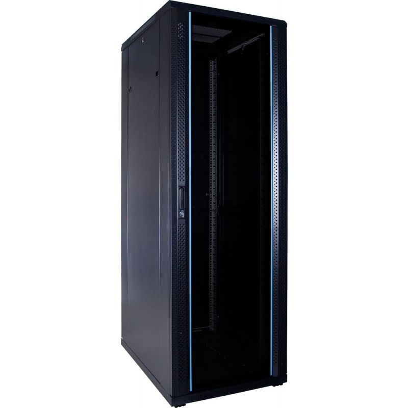 Armadio server 37U con porta in vetro 600x800x1800mm (LxPxA)