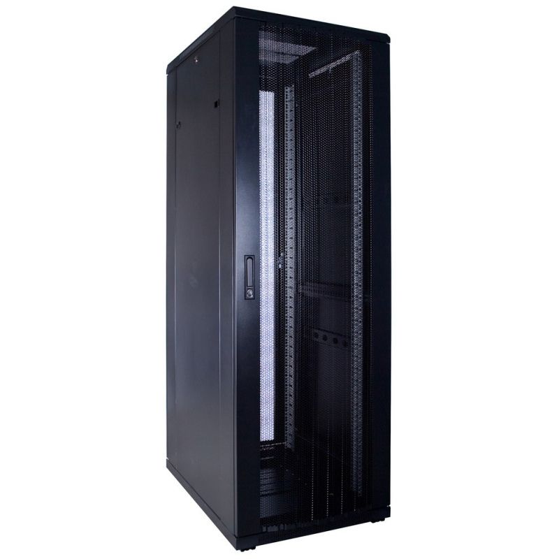 Armadio server 37U con sportello perforato 600x800x1800mm (LxPxA)