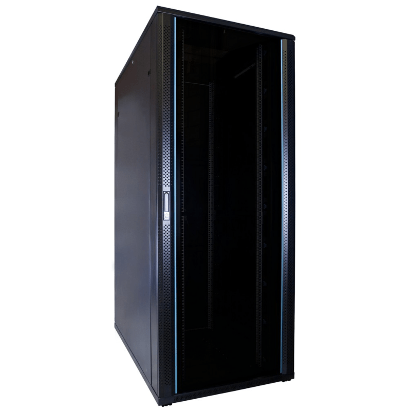 Armadio server 42U con porta in vetro 800x1200x2000mm (LxPxA)