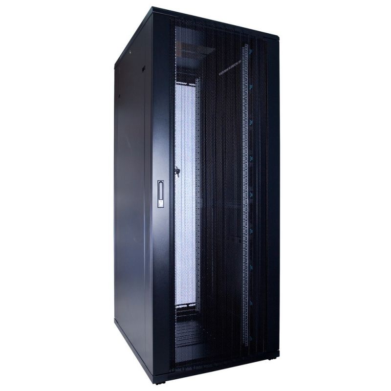 Armadio server 42U con sportello perforato 800x1000x2000mm (LxPxA)