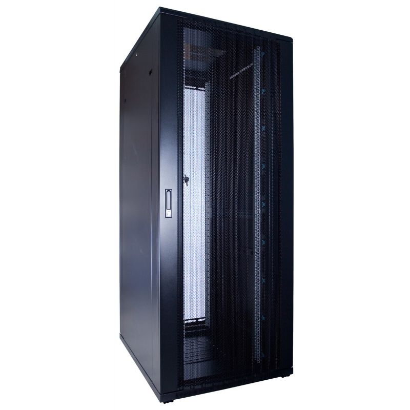 Armadio server 47U con sportello perforato 600x1000x2200mm (LxPxA)