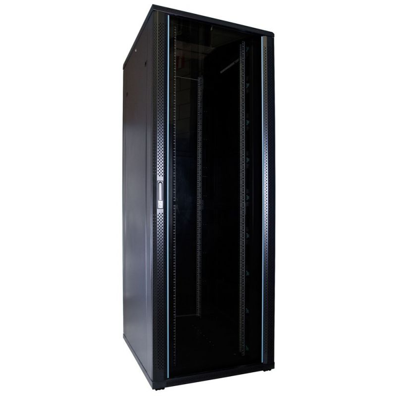 Armadio server 47U con porta in vetro 800x1000x2200mm (LxPxA)