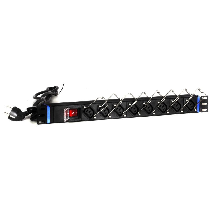 Multipresa C13 a 8 prese da 19 pollici