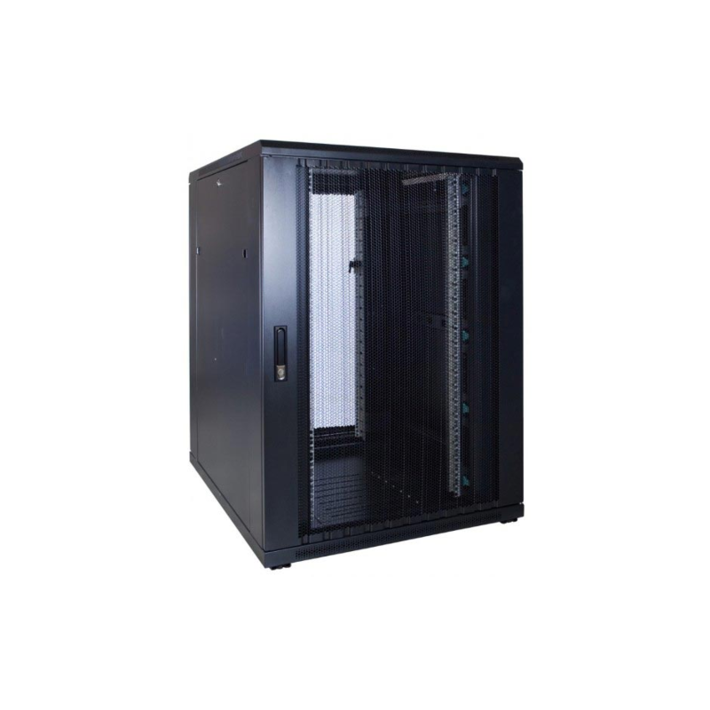 Armadio server 22U con sportello perforato 800x1200x1200mm (LxPxA)