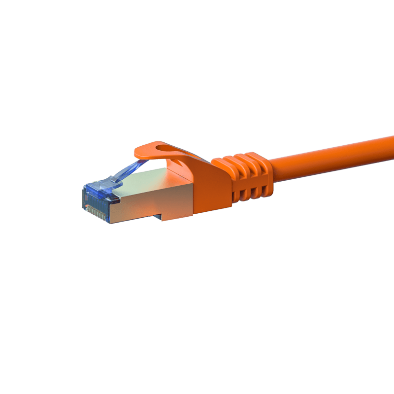 Cavo patch CAT6a S/FTP (PIMF) da 1 m, arancione.