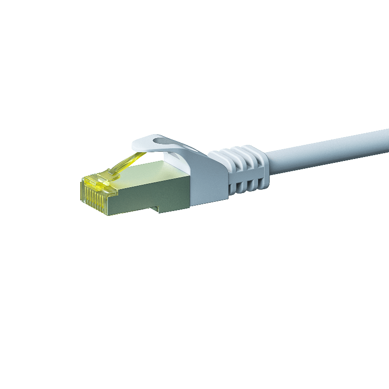 Cavo patch Cat7 S/FTP (PIMF) da 10 m, bianco.