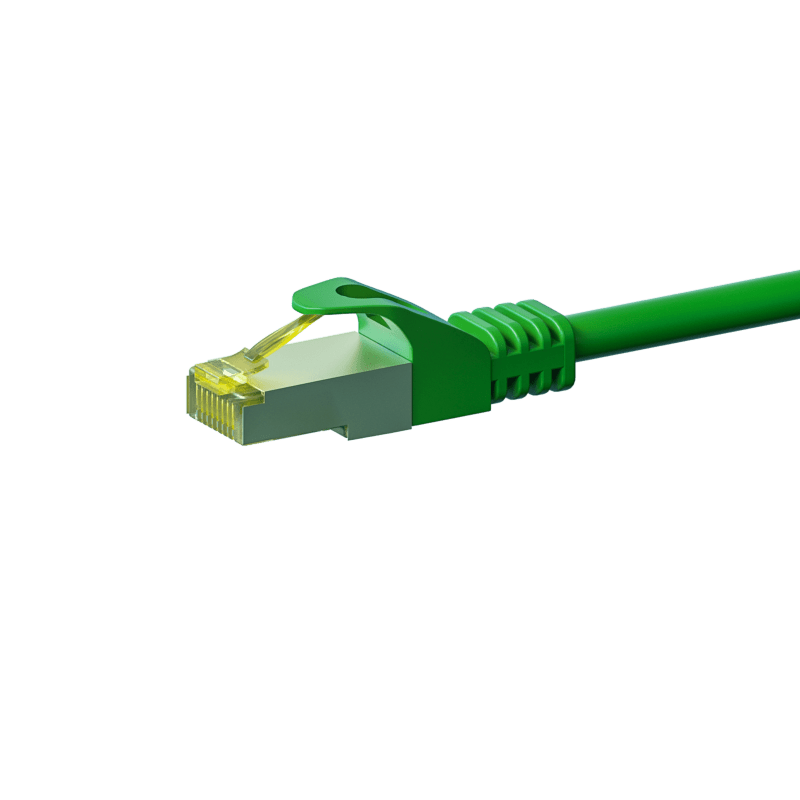 Cavo patch Cat7 S/FTP (PIMF) da 7,50 m, verde.