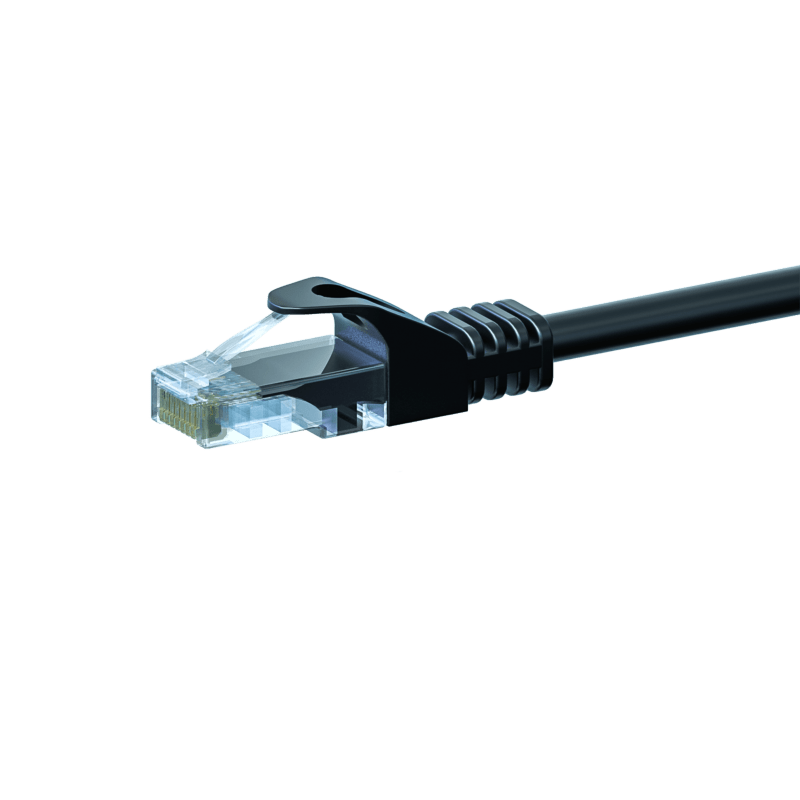 Cavo patch CAT5e UTP da 7,50 m nero - CCA
