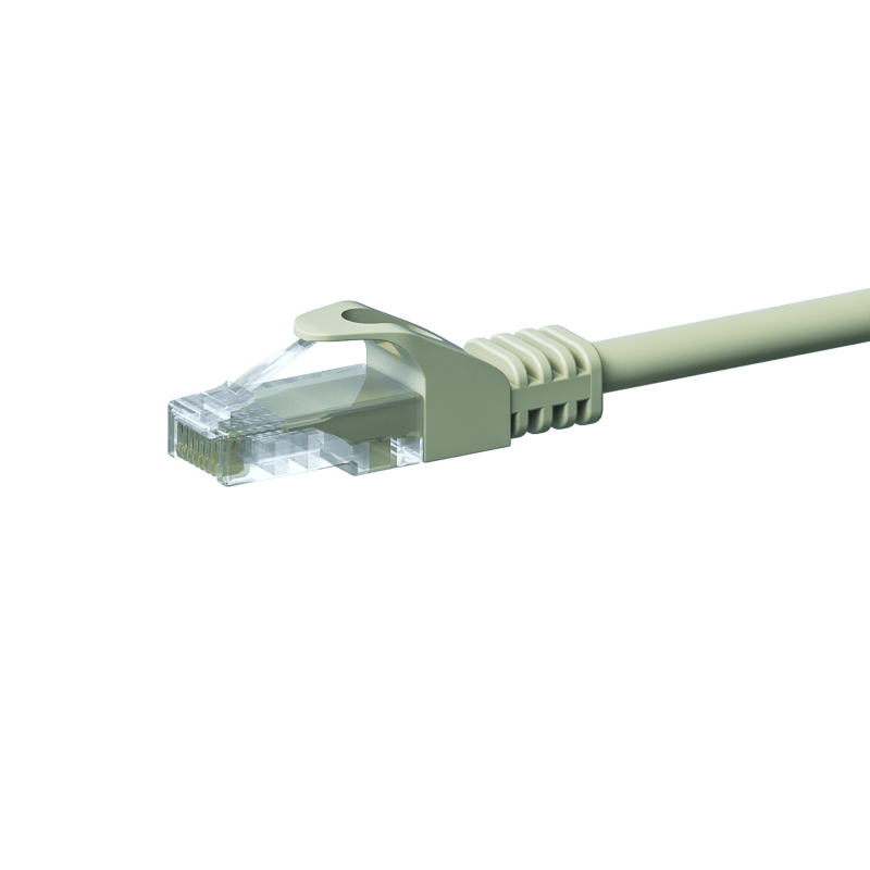 Cavo patch CAT5e UTP 7,50 m grigio - CCA