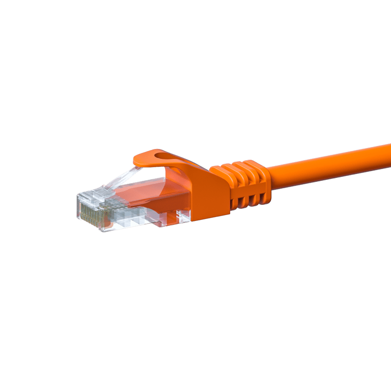 Cavo patch CAT5e UTP 20m arancione - CCA
