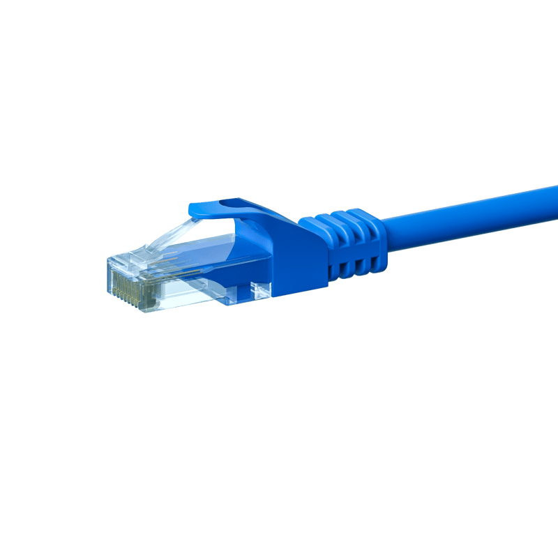 Cavo patch CAT6 UTP 15m blu - CCA