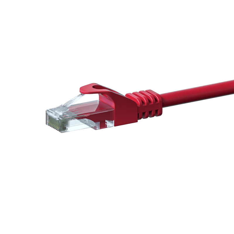 Cavo patch CAT6 UTP 15m rosso - CCA
