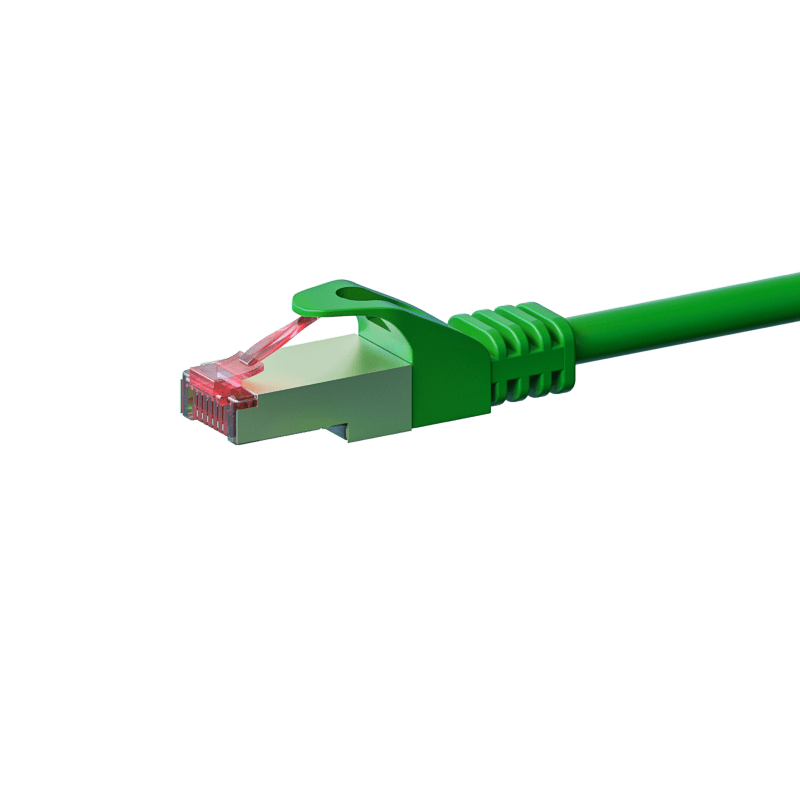 Cavo patch CAT6 S/FTP (PIMF) da 0,25 m, verde.