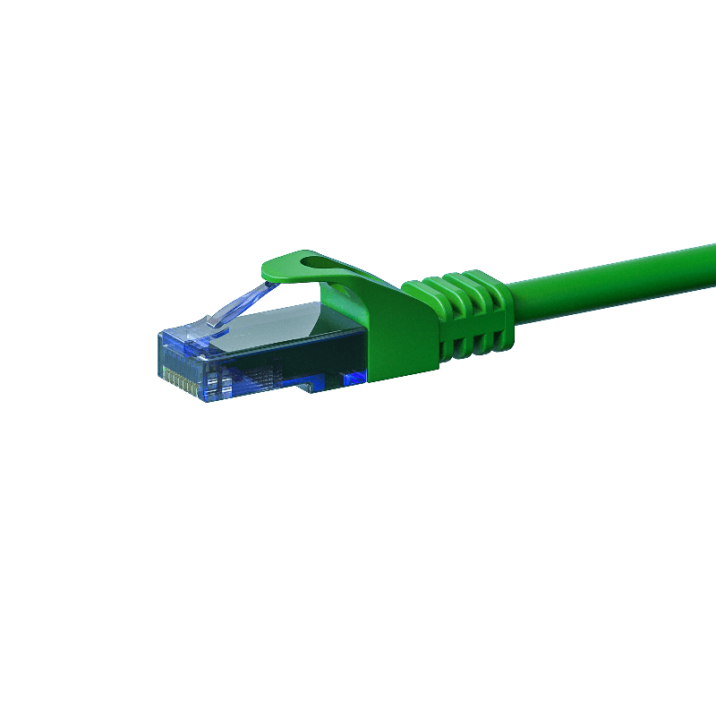 Cavo patch UTP CAT6a 20 m verde - 100% rame