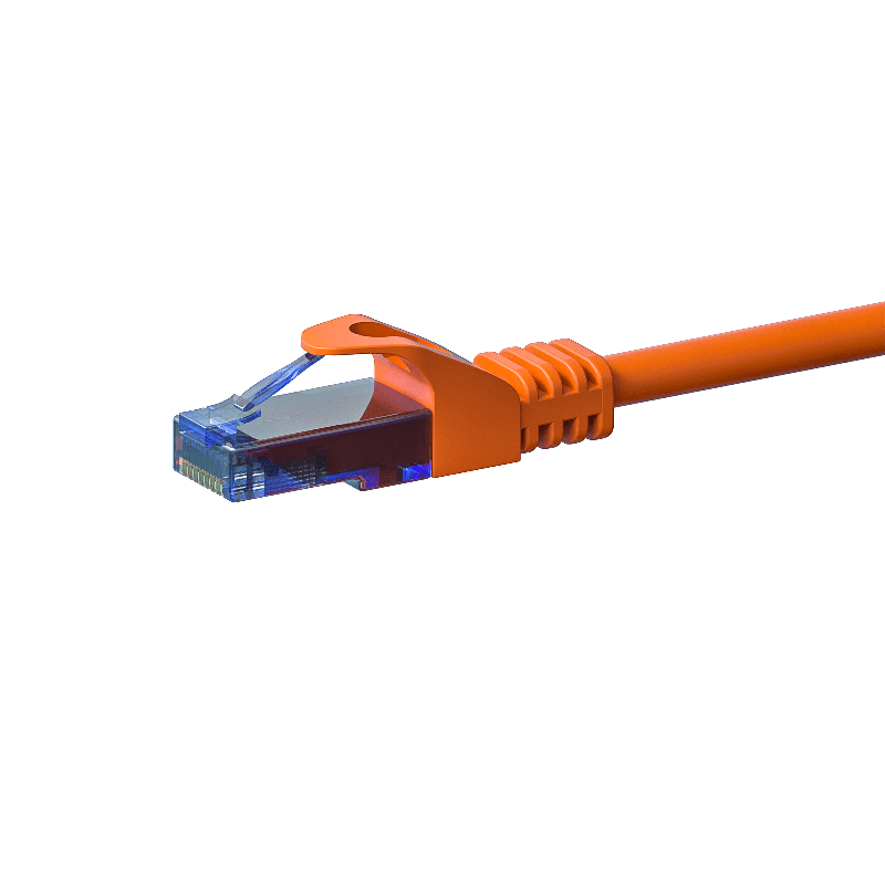 Cavo patch UTP CAT6a 50 m arancione - 100% rame