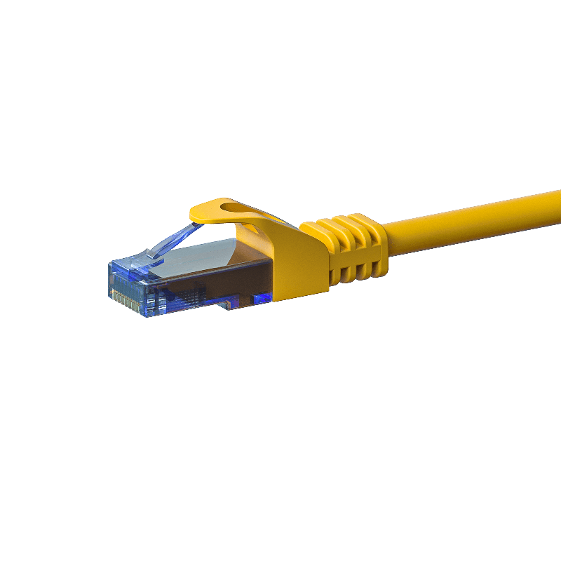 Cavo patch UTP CAT6a 20 m giallo - 100% rame