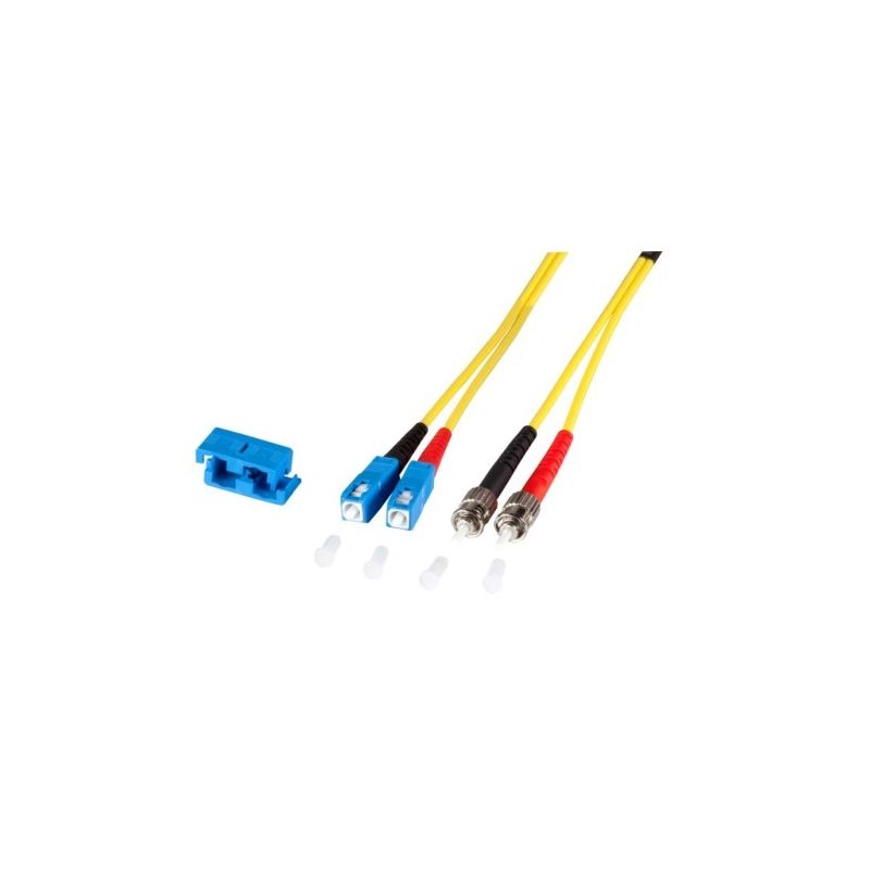 Cavo in fibra ottica duplex OS2 SC-ST 5m