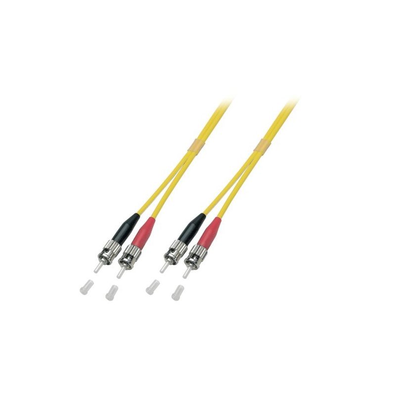 Cavo in fibra ottica duplex OS2 ST-ST 10m