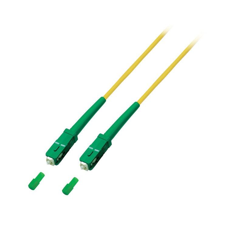 Cavo in fibra ottica simplex OS2 SC/APC-SC/APC 2 m