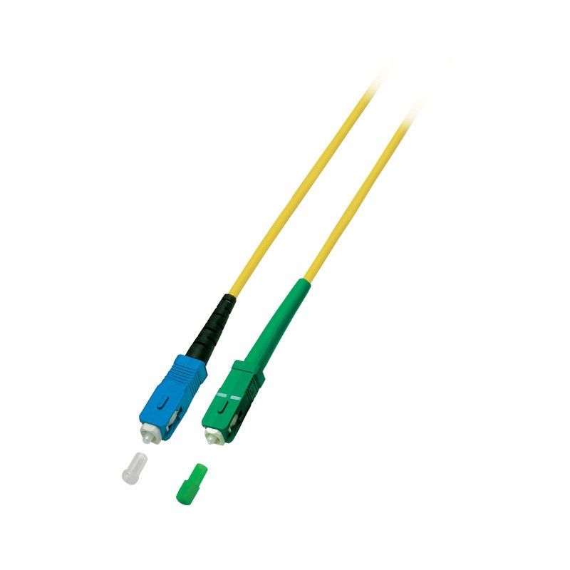 Cavo in fibra ottica simplex OS2 SC/APC-SC 7 m