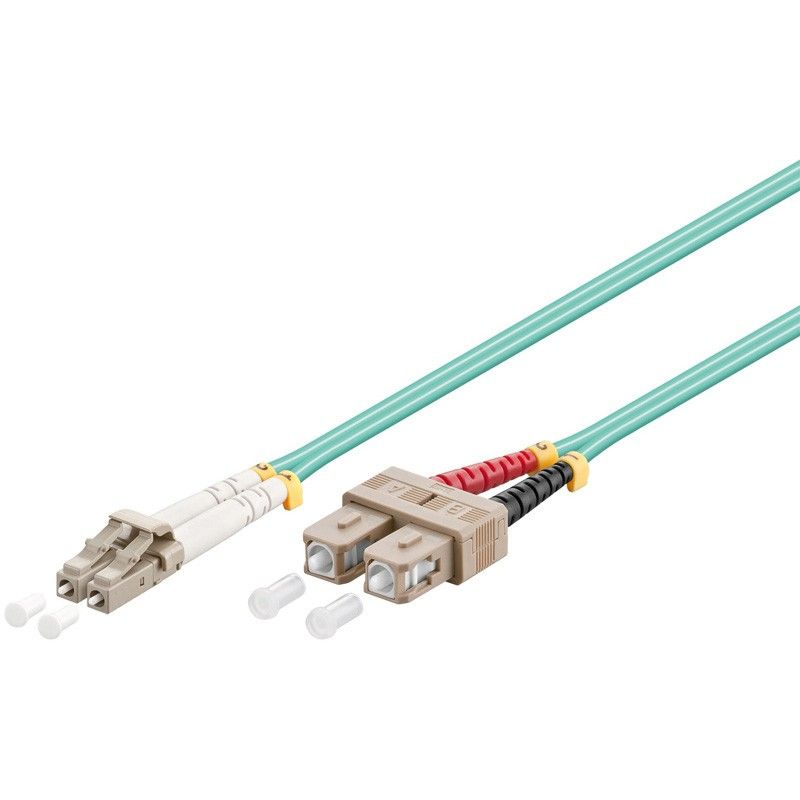 Cavo in fibra ottica LC-SC OM3 0,50 m