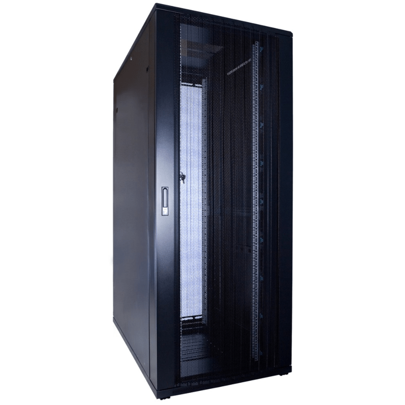 Armadio server 42U con sportello perforato 800x1200x2000mm (LxPxA)
