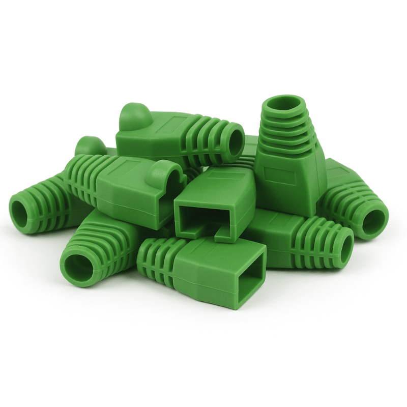 DANICOM Trave portacavi RJ45 Verde - 10 pezzi