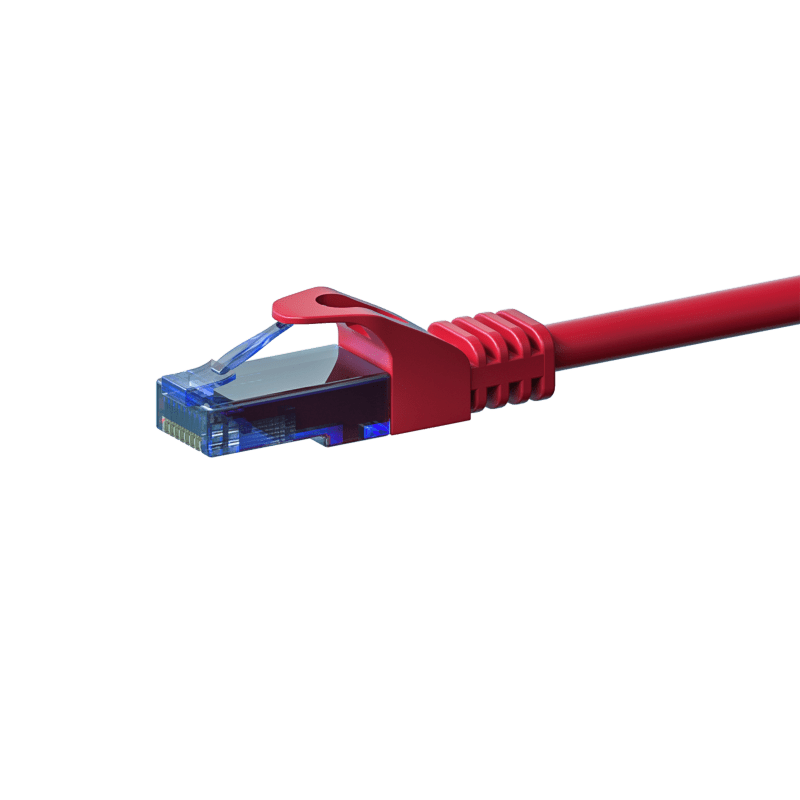 Cavo patch UTP CAT6a 5 m rosso - 100% rame