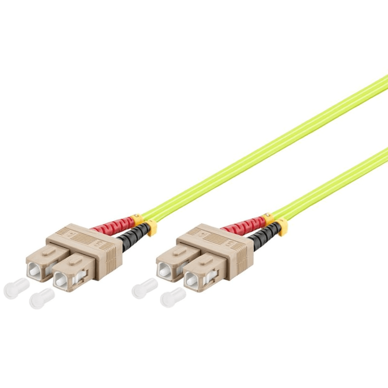 Cavo in fibra ottica SC-SC OM5 (ottimizzato per laser) 1,5 m