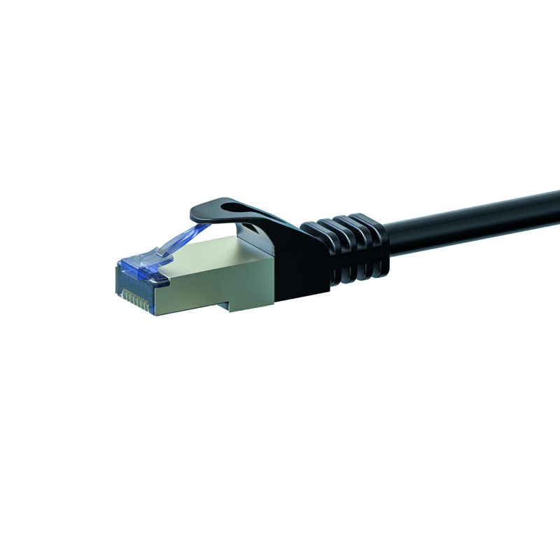 Cavo patch CAT6a S/FTP (PIMF) da 2 m, nero.