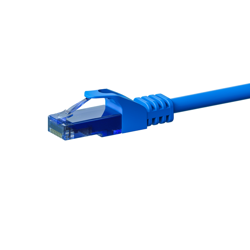 Cavo patch UTP CAT6a 5 m blu - 100% rame