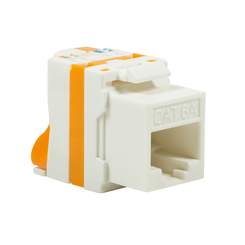 Connettore Keystone CAT6a UTP - Avvitamento senza attrezzi