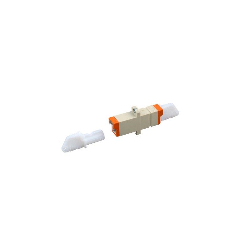Accoppiamento multimodale E2000-E2000 simplex beige