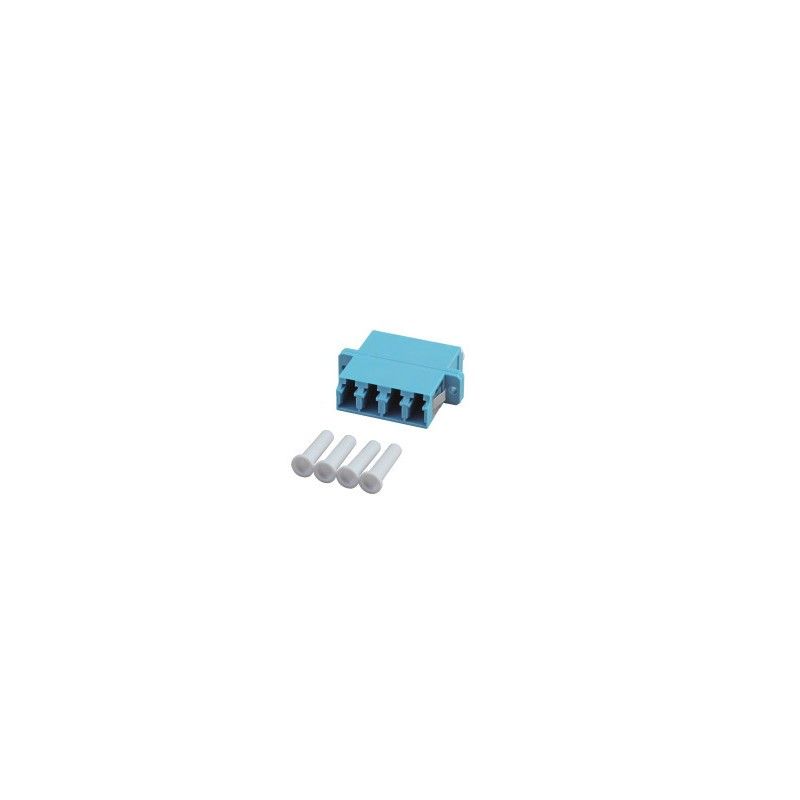 Accoppiamento multimodale a 4 vie LC-LC quadruplo turchese