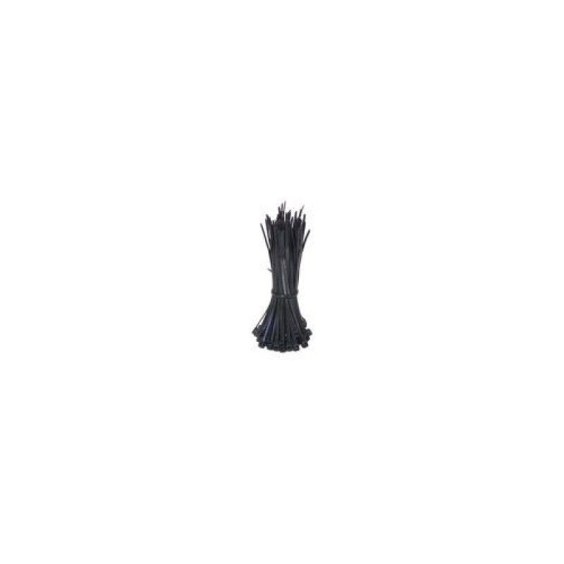 Fascette per cavi nere da 100 mm - 100 pezzi