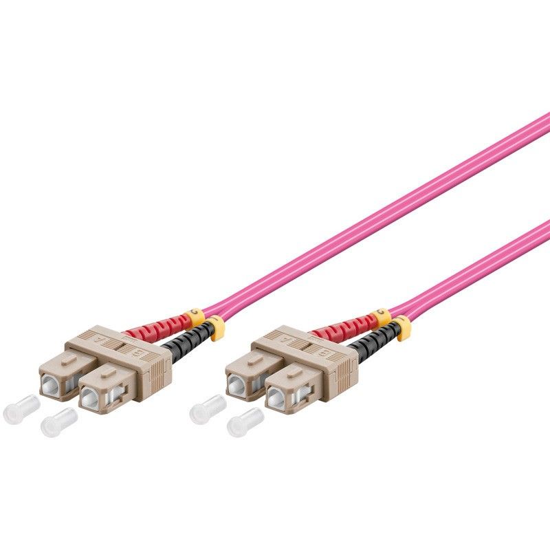 Cavo in fibra ottica SC-SC OM4 2m