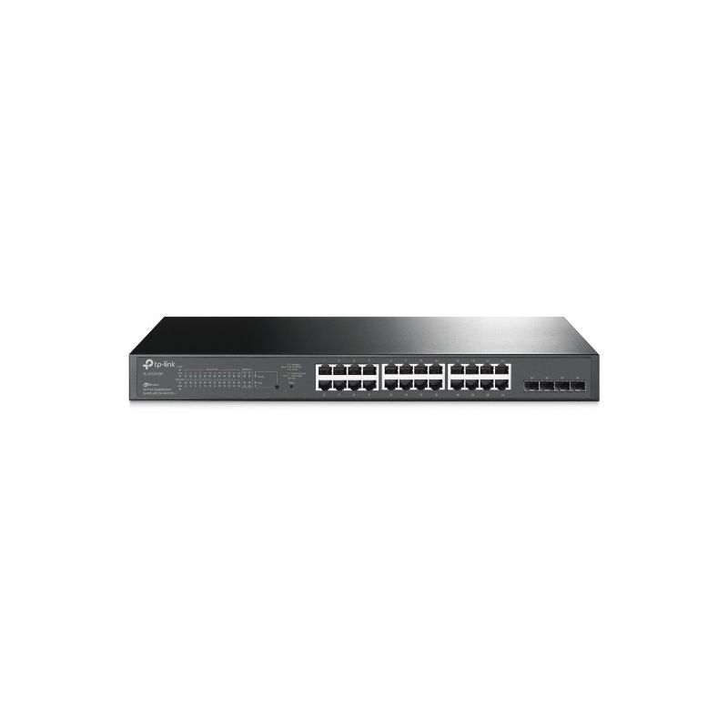 Switch PoE intelligente gestito TP-Link JetStream 2428P a 28 porte.