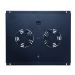 Kit di ventole con 2 ventole e termostato, adatto per armadi server con profondità di 600 mm.