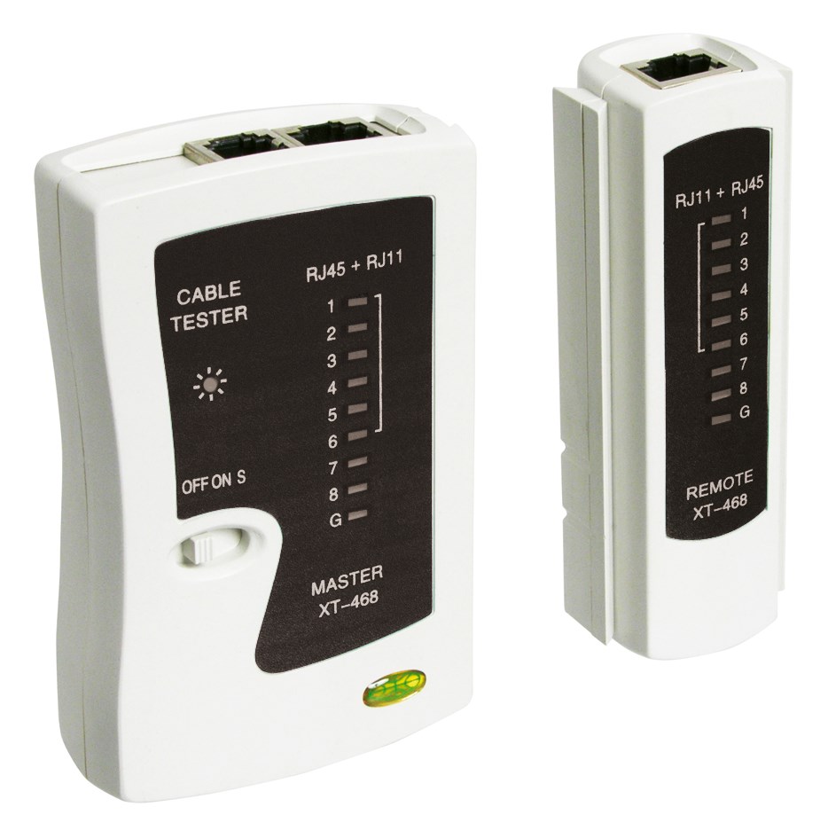 Tester per cavi di rete per testare il cavo di rete