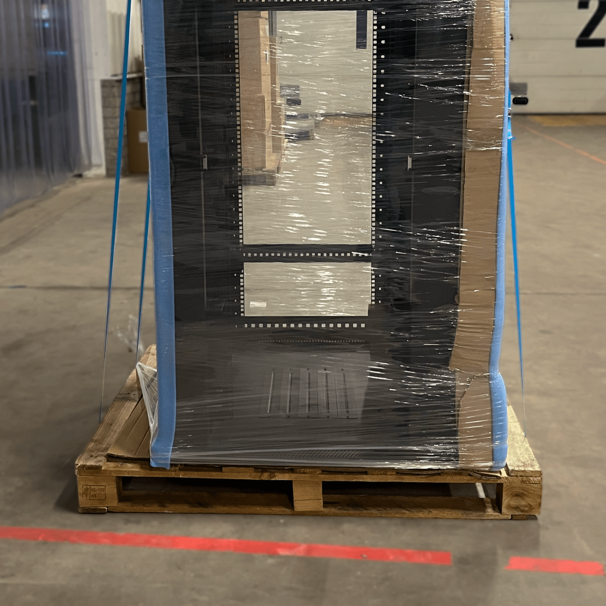Armadio server per spedizioni su pallet