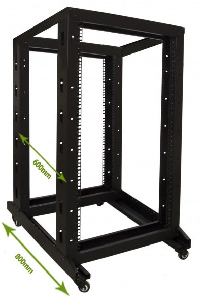 Rack per relè 22U Relay Rack 22U